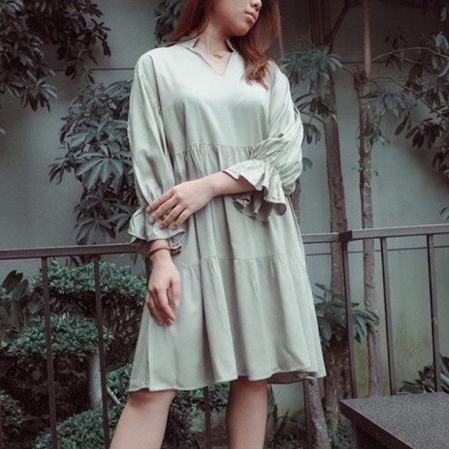 Ko Moon Young Dress (Ko Mun Yeong & Puffy Blouse Korea)