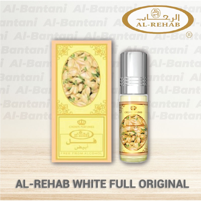 PARFUM AL REHAB WHITE FULL ORIGINAL 6ml