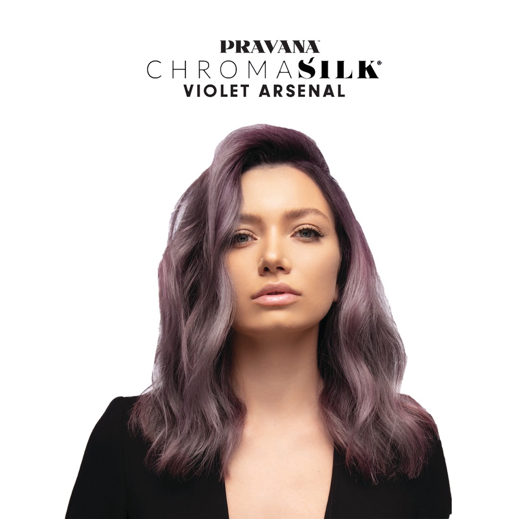  Pravana  Chromasilk Violet Arsenal Shopee Indonesia 