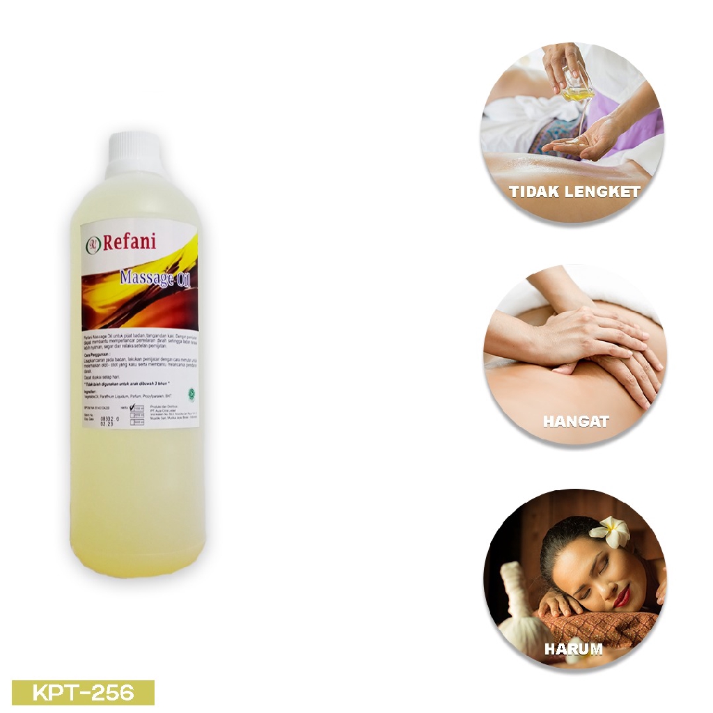 REFANI MASSAGE OIL 1 KG minyak pijat urut / KPT-256