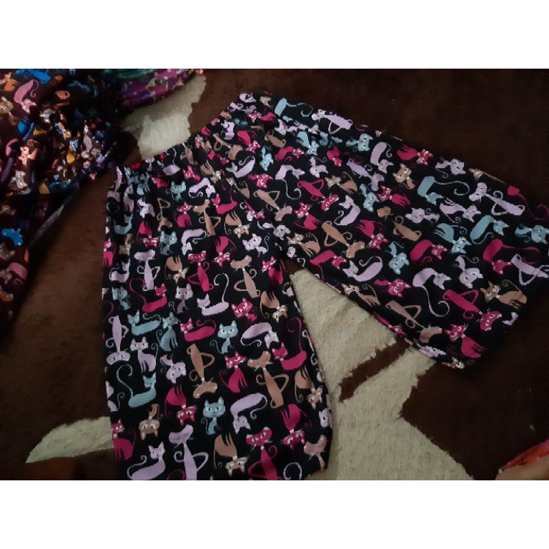 CELANA HARIAN WANITA 7/8 JUMBO SIZE PILIH MOTIF