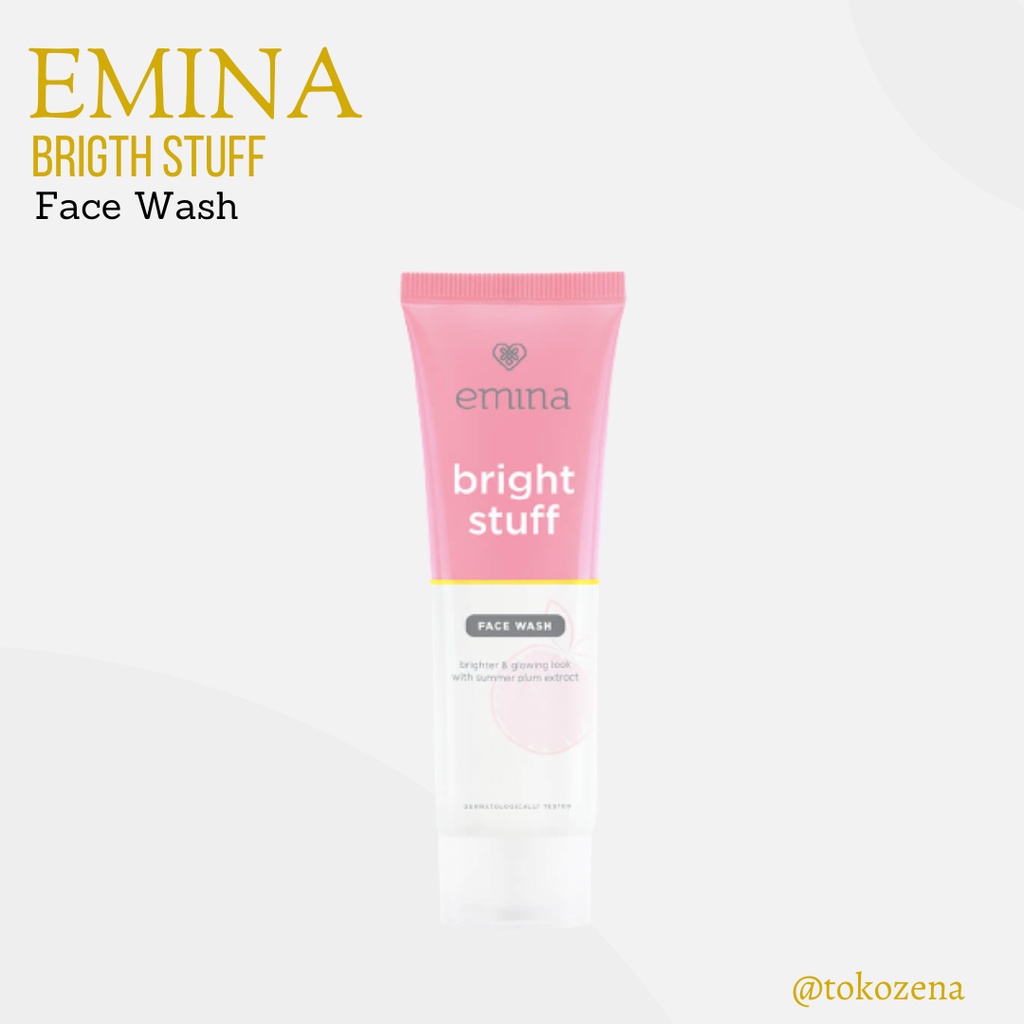 Emina Bright Stuff - emina face wash / cuci muka emina 50 ml