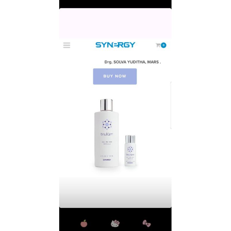 Trulum 120ml by Synergy ORIGINAL 100%