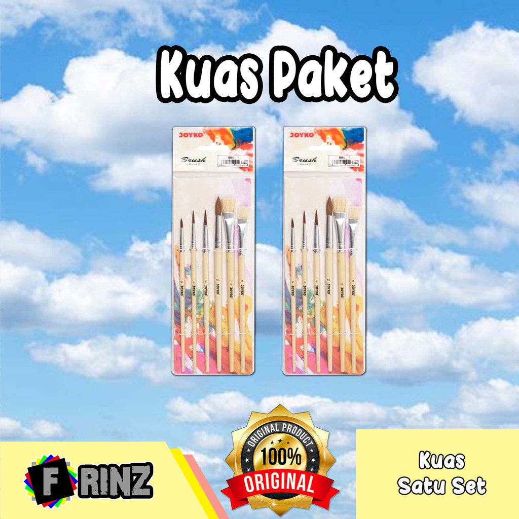 

ATK ~ Kuas Paket / Paketan Kuas / Brush Pack