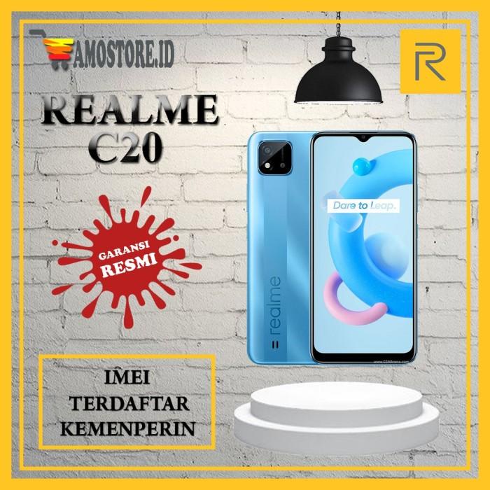Hp Baru Realme C20 C 20 Ram 232 Gb New 100 Ori Grs Resmi Indonesia