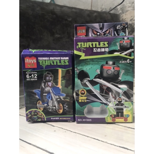 Lego Teenage Mutan Ninja Turtle(TMNT/kura kura ninja) Bootleg/KW