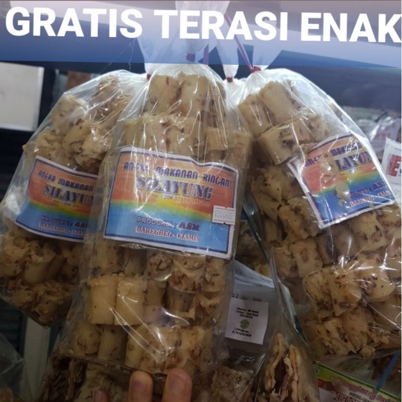 

KEMBANG GOYANG MANIS 250gram GRATIS TEH UPET khas Cirebon