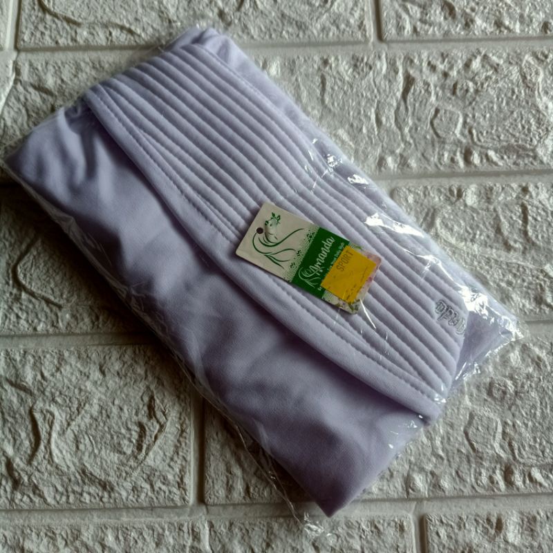 Jilbab Sport Amanda / Bergo Olahraga / Bergo Sport-Putih
