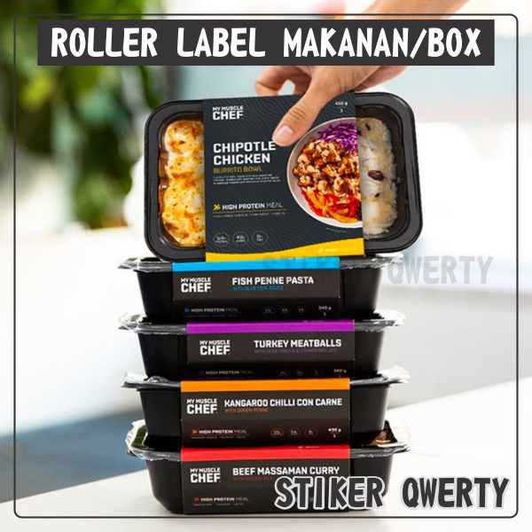 

Cetak Packaging Sleeve Label Roller Paper Belt Box Dus Kotak Makanan