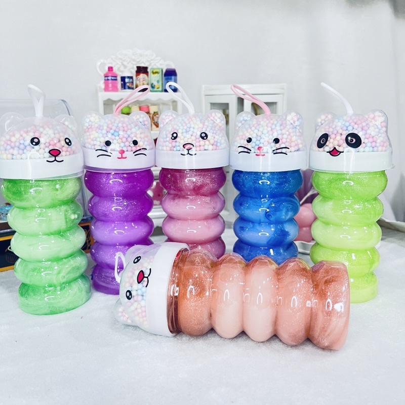 SLIME MAINAN ANAK SLIME TABUNG RANDOM KARAKTER PER PCS