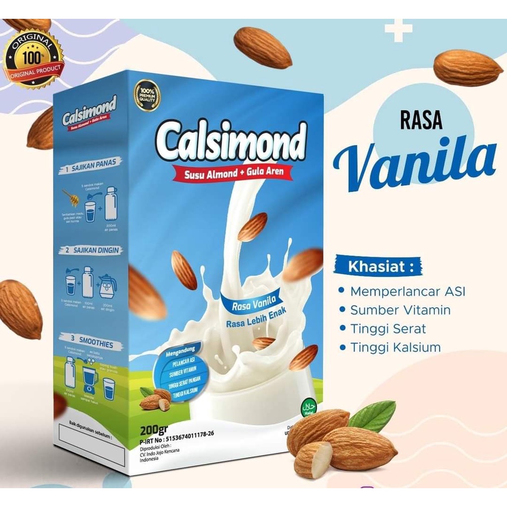 

Calsimond - Susu Almond + Gula Aren