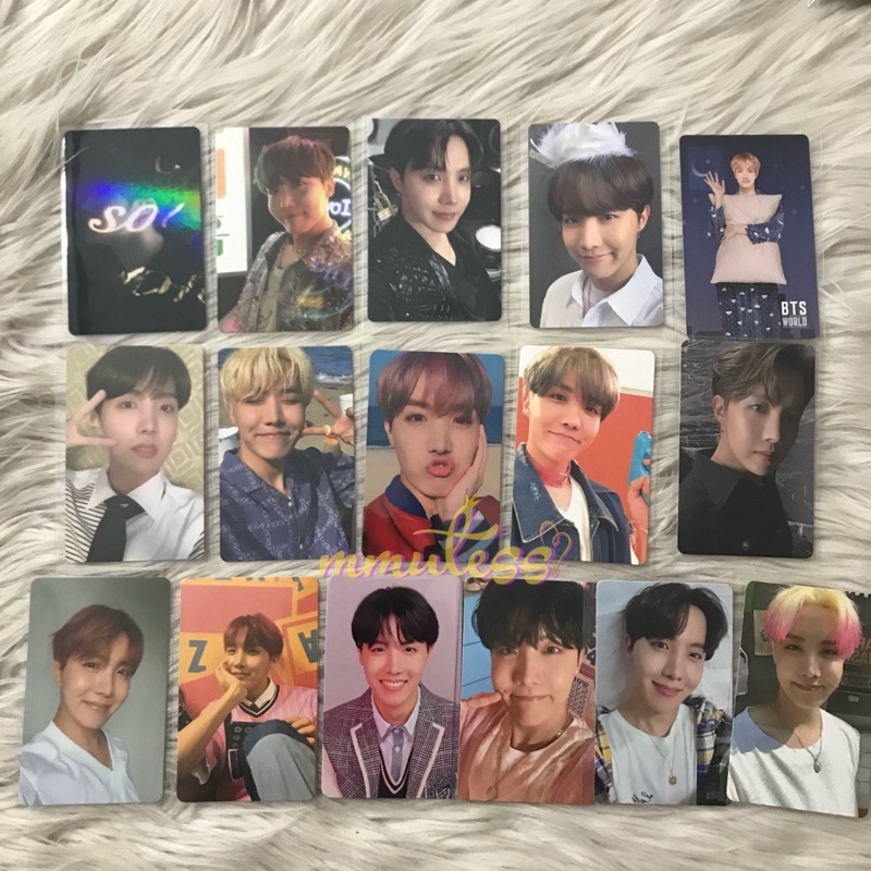 Phorocard PC JHOPE HOSEOK OFFICIAL BTS HOLOGRAM MCB CLUE ROUTE RPC MOTS MAP OFF THE SEOUL 7 WORLD PE