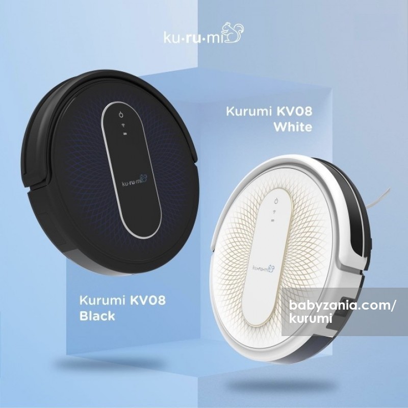 Kurumi KV 08 Vacuum Cleaner Mopping with Vacuum (Robot Vacuum Cleaner)