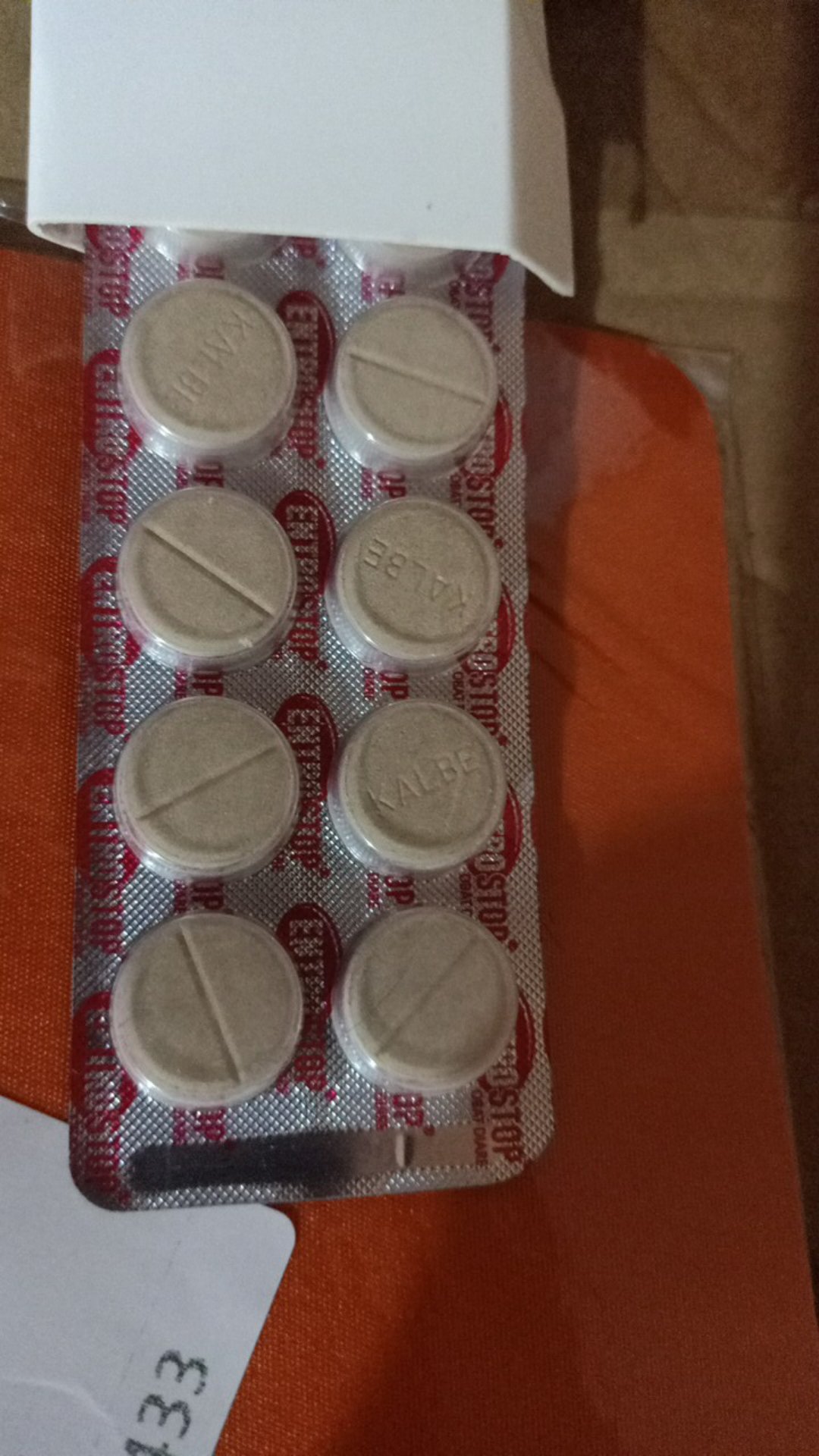 Obat Sakit Perut/obat Diare/neo Entrostop [jual 1 Strip]