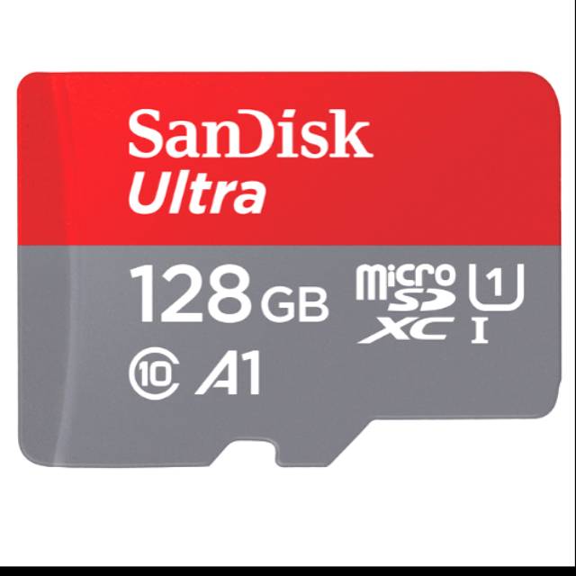 Sandisk Memory MicroSD 128GB ORIGINAL Class 10 up to 100MB/s