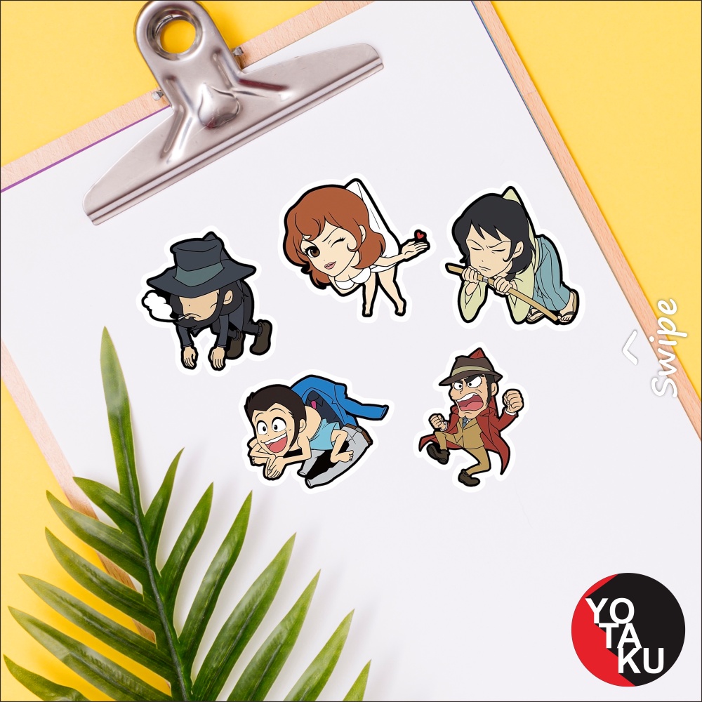 

Stiker Sticker Anime Merchandise Anime Lupin SA14101