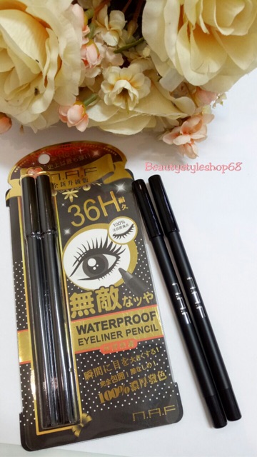 Naf Waterproof Eyeliner Pencil (isi 2 pc)