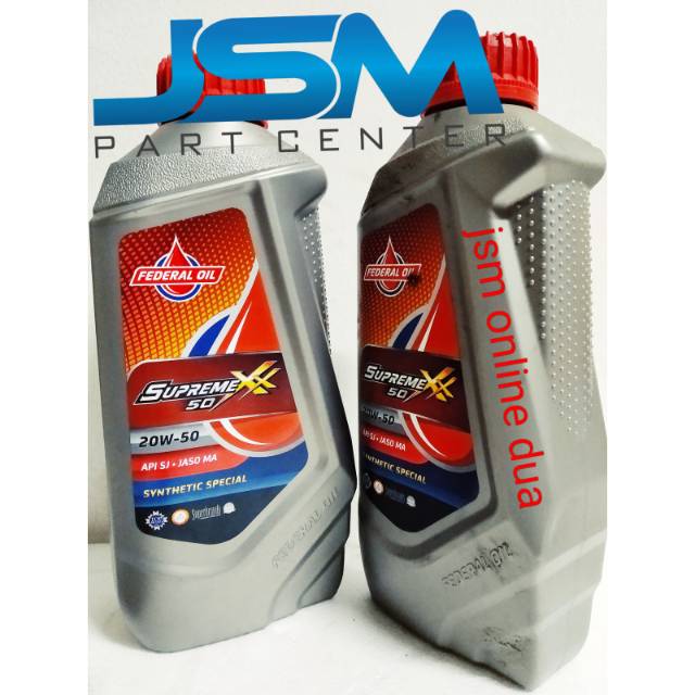 OLI FEDERAL XX 0,8 SUPREME OLI MESIN MOTOR MERK FEDERAL SUPREME XX 800ML