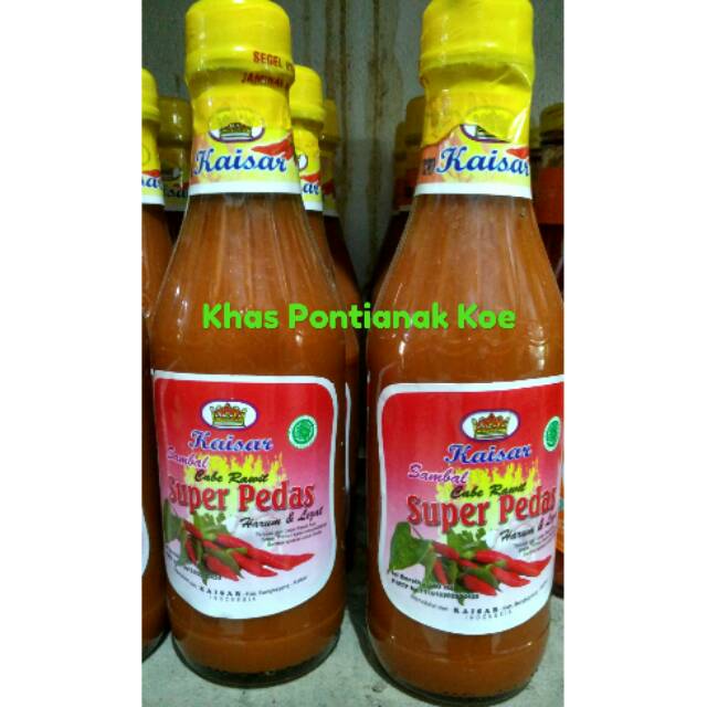 

Sambal Cabe Rawit KAISAR Super Pedas 340ml