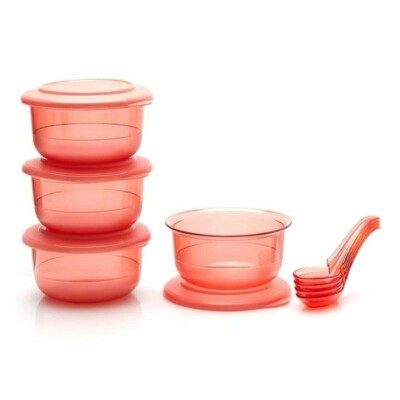 Personal Bowl With Spoon (4pcs) 380k Ori 100%
