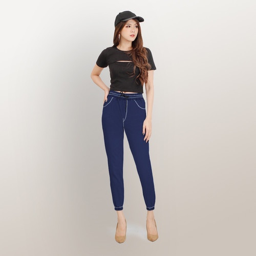 Celana Jogger jeans strech washed model terbaru - Givtha Production New Amoris