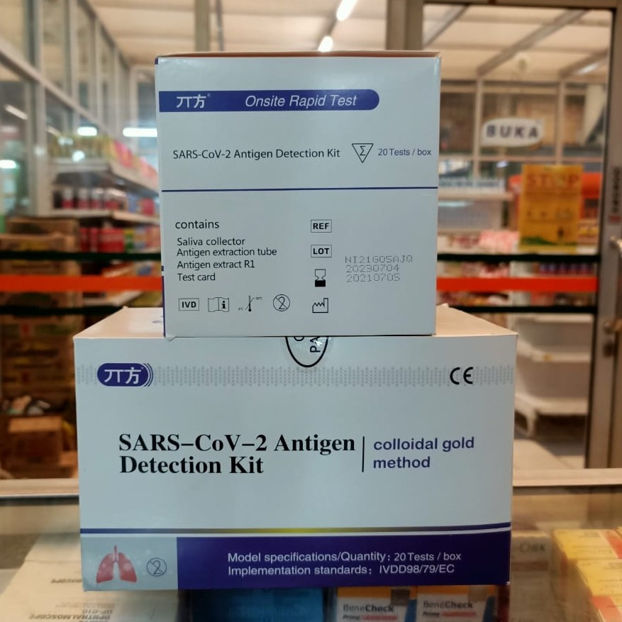 antigen air liur original Novel saliva antigen air liur original