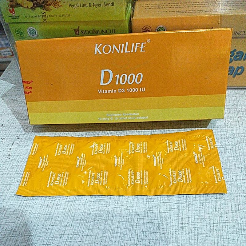 konilife D1000 atau vitamin D