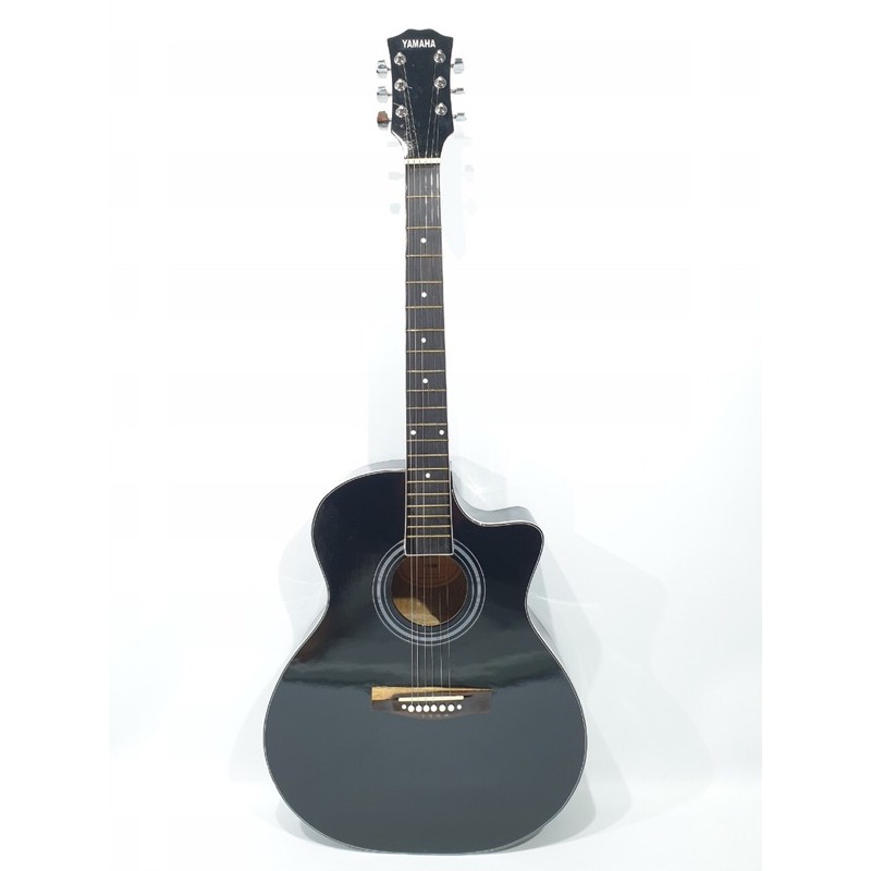 Gitar Akustik Merk Yamaha Tipe F1000 Hitam Natural Sunkay Trusrod Senar String Murah Jakarta Pemula