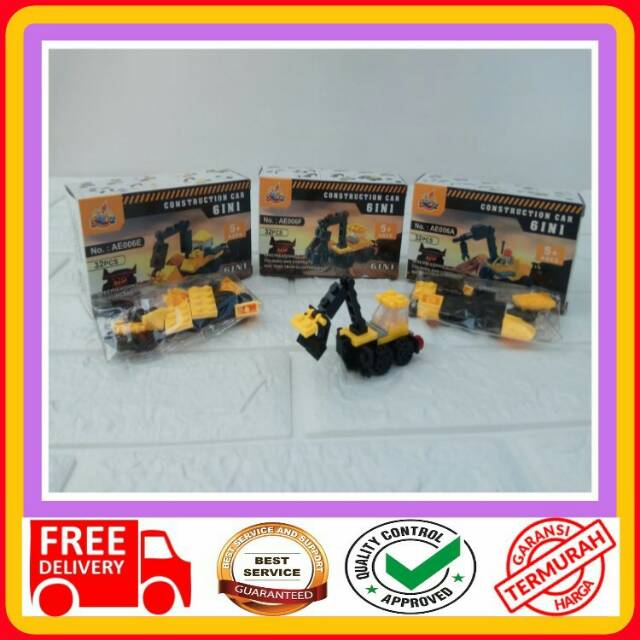 ❤ MAP ❤ MAINAN EDUKASI LEGO TRAKTOR/ MOBIL RAKIT