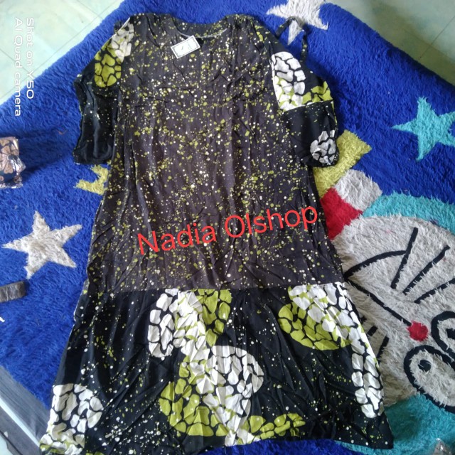 Gamis Batik Cap Busui Gamis Cantik