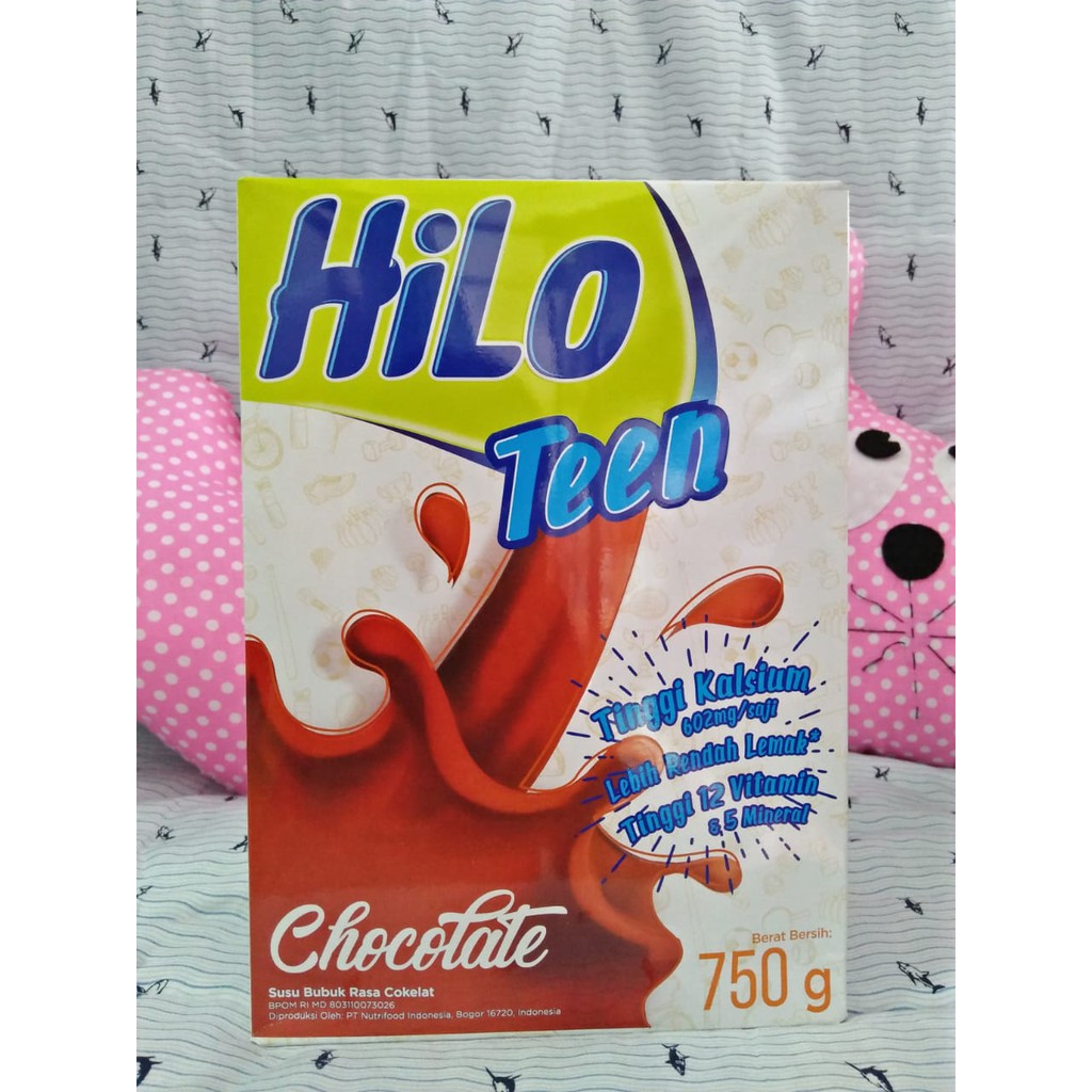 

SUSU HILO TEEN COKLAT 750G - HTA SUSU PAMPERS ANAK TERMURAH