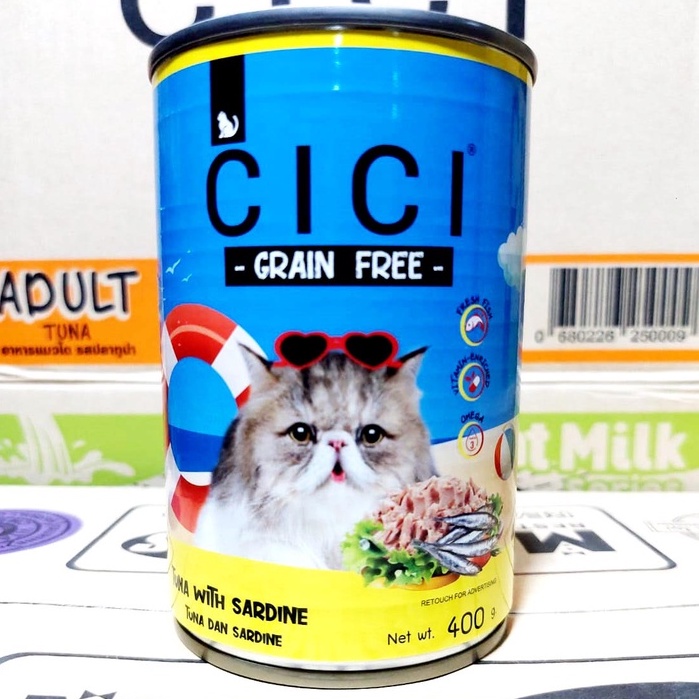 MAKANAN BASAH KUCING DEWASA CICI 400 GR