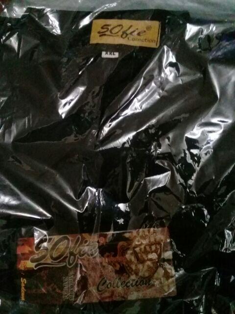 Best Seller~kemeja Batik Bunga Lung Baju Pria Lengan Pendek Terlaris