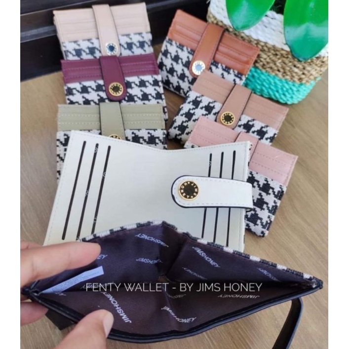 Dompet Lipat wanita Fenty wallet Jims Honey