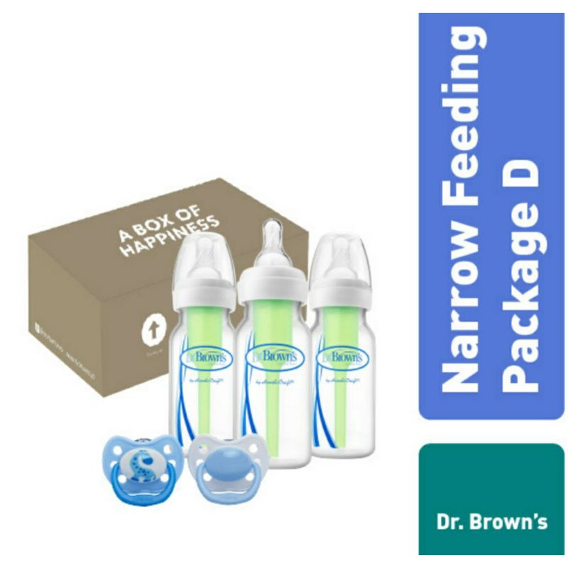 Empeng Bayi Dr Brown's Pacifier 6 -12m / Dr Browns pacifier Orthodontic Soothers SATUAN