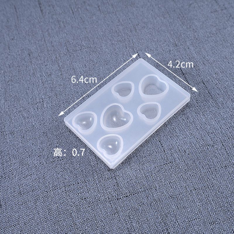 SIY  3 Pcs Star Moon Cat Footprint Love Heart Jewelry Silicone Mold Resin Epoxy DIY Mobile Phone Decoration Jewelry Tools