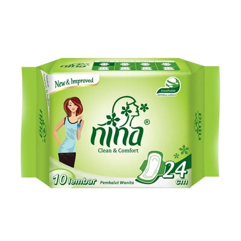 Bagus Nina Day Wing Pembalut Wanita 24cm 10's