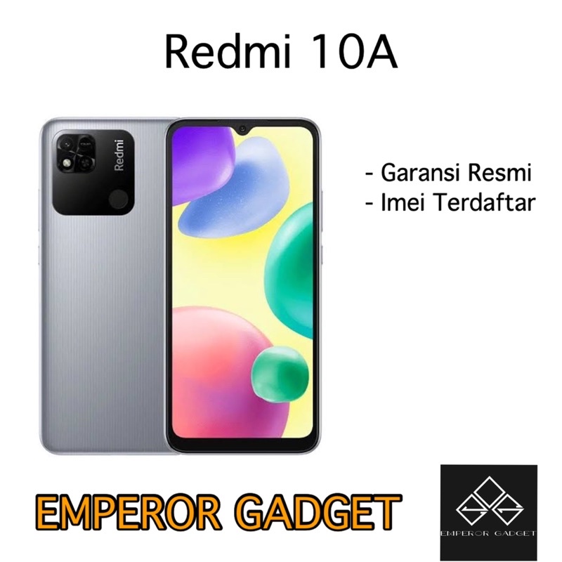 Xiaomi Redmi 10A Ram 4/64 GB Garansi Resmi-1