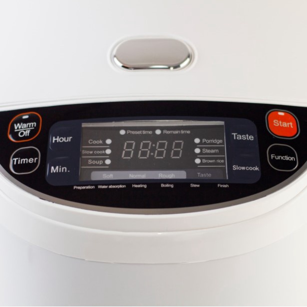 KIRIN Rice Cooker Digital Magic Com 2 Liter KRC-720D Stainless 6in1