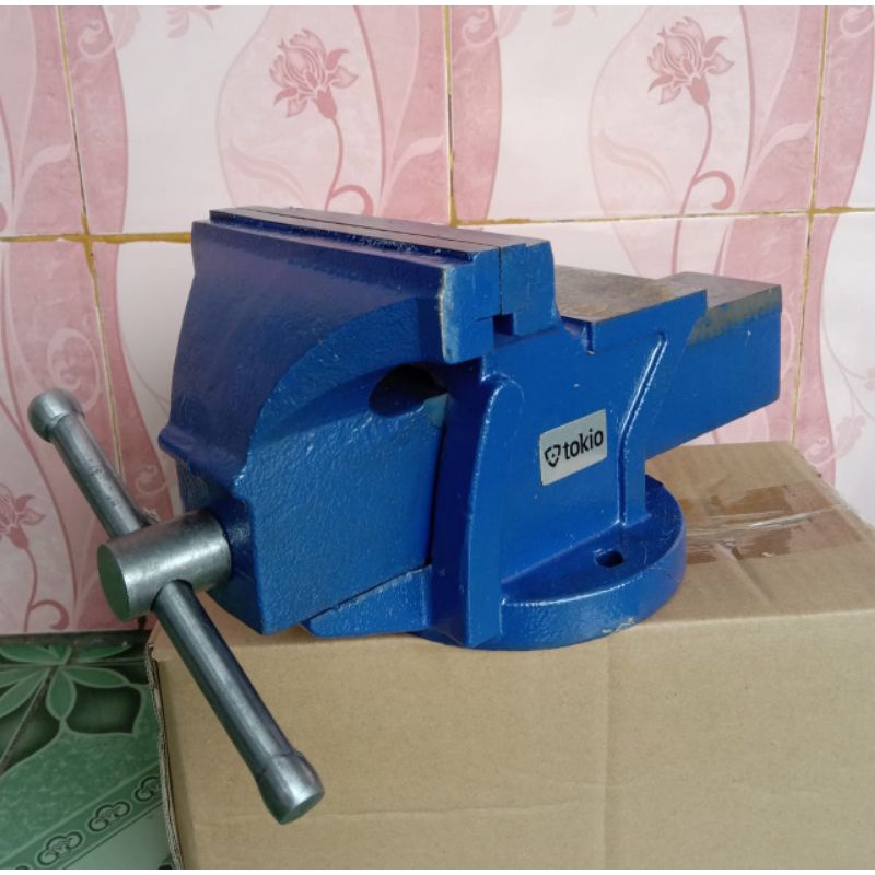 Ragum Catok Paron Tanggem Catok Meja 5" Inchi Heavy Duty