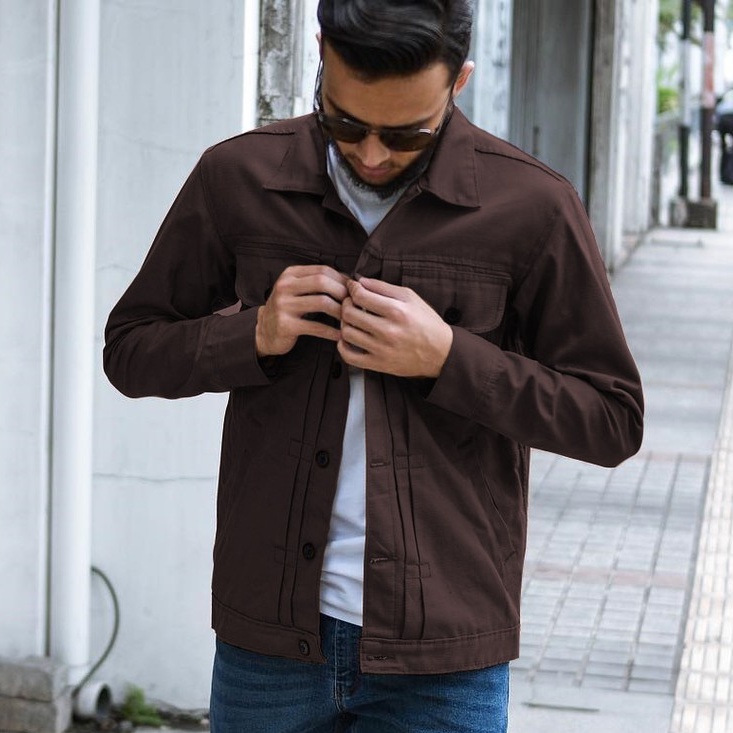 Lux Jacket - Jaket Semi Parka Pria