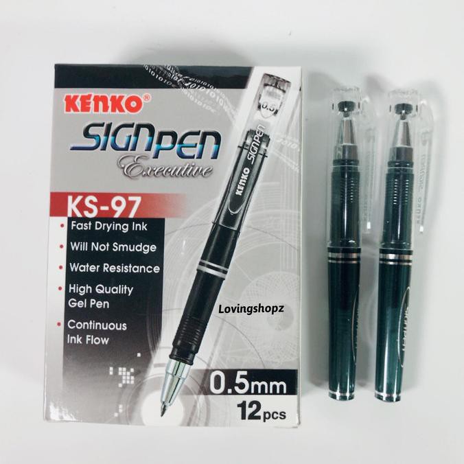 

Paling Dicari] Pulpen Kenko Sign Pen Ks-97 0.5 Mm - Hitam