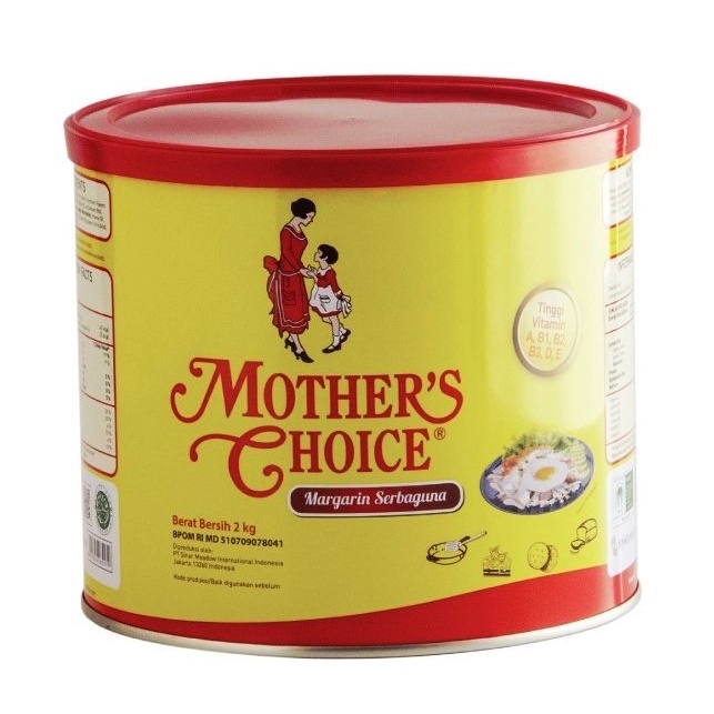 

butter-mentega- mother's choice multipurpose margarine 2 kg (margarin serbaguna) -mentega-butter.
