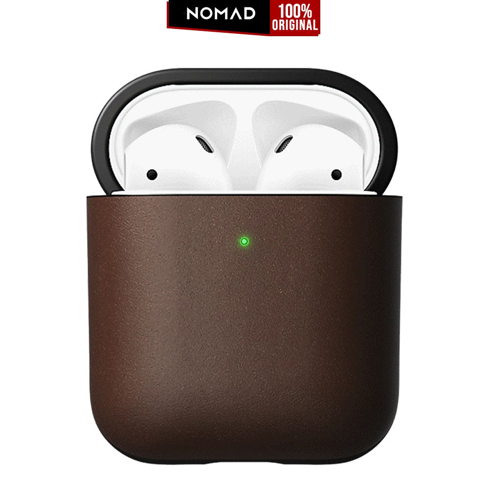 

Case Apple AirPods 2 / 1 Leather Nomad Rugged Airpods Pouch Original Casing