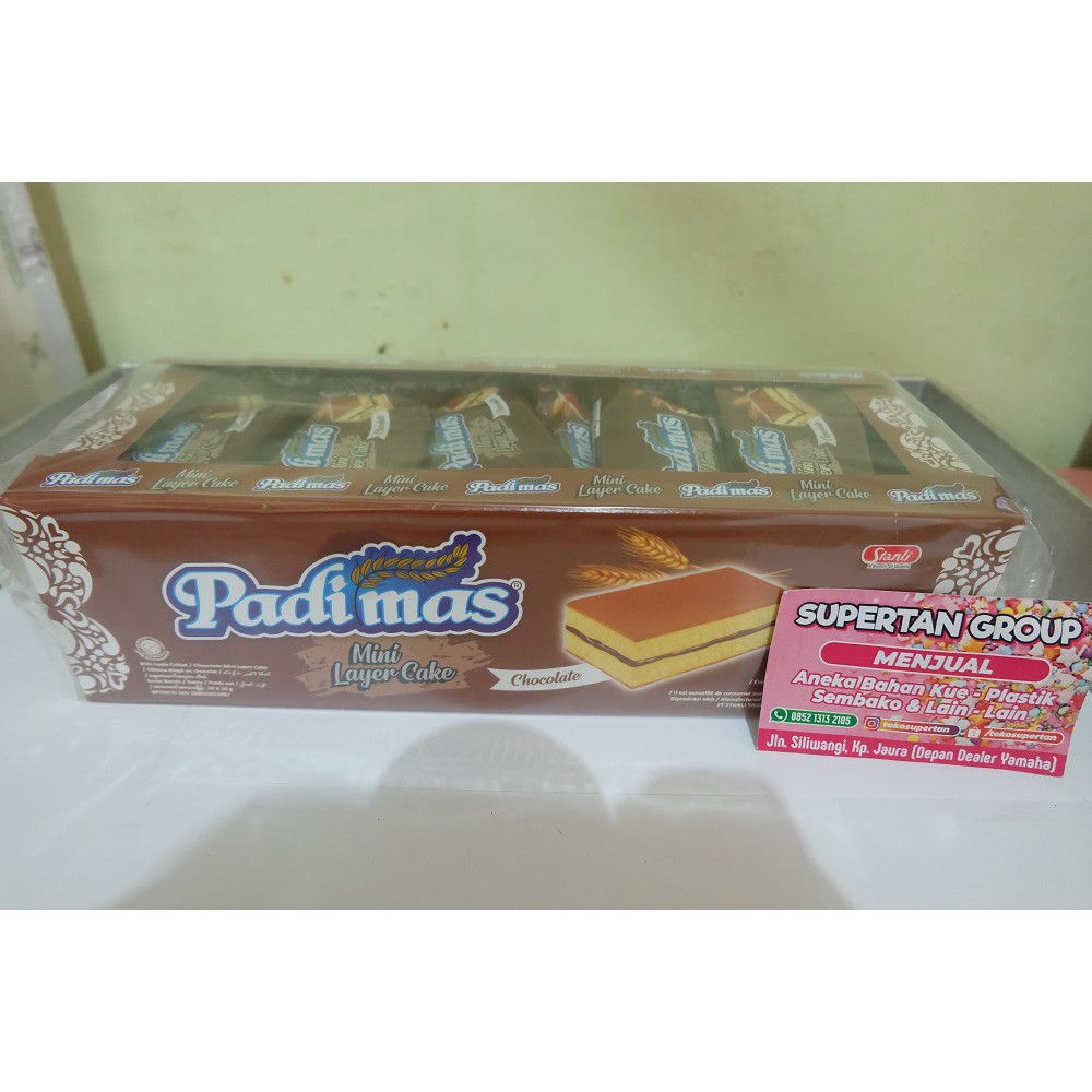 PADIMAS BOX MINI LAYER CAKE 1  ISI 24 PCS