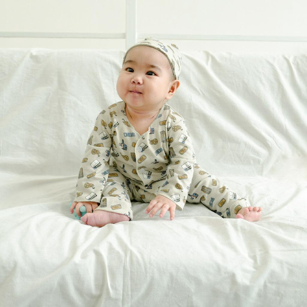 Little Palmerhaus -Little Wear RETRO Long Sleeve Setelan Bayi Panjang