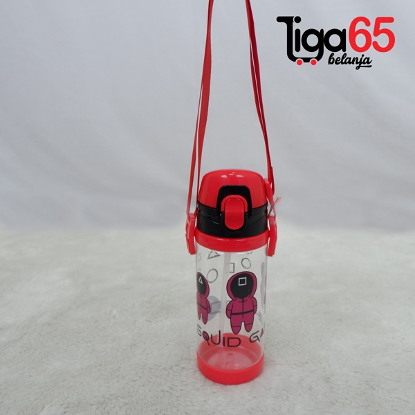 365 WATER BOTTLE Botol Minum Anak Karakter Fancy Sedotan