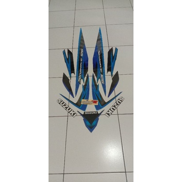 striping Suzuki skywave biru 2006 2007