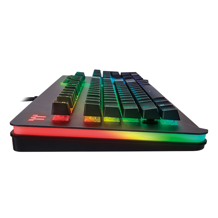 Thermaltake Level 20 RGB Titanium Gaming Keyboard Cherry MX Speed Silver