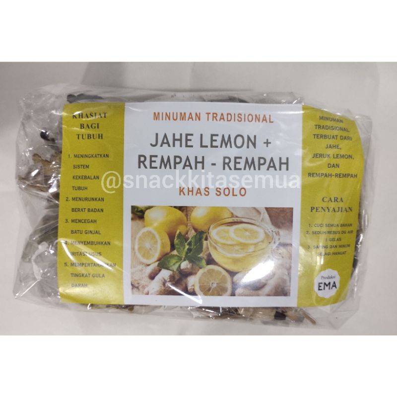 

JAHE LEMON REMPAH MERK EMA